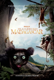 Póster de Cine para La Isla de los Lemures: Madagascar