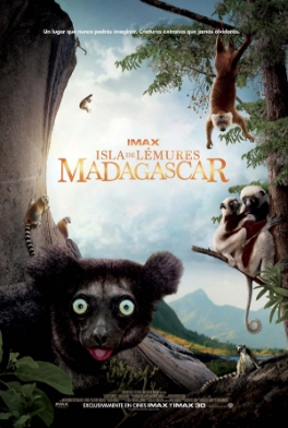 Póster de Cine para La Isla de los Lemures: Madagascar
