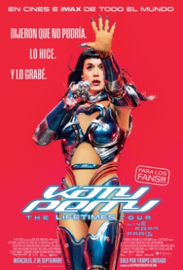 Póster de Cine para Katy Perry: The Lifetimes Tour - Live From Paris